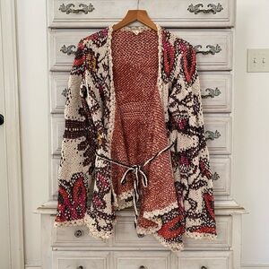 Crochet Knit Cardigan